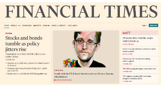 The Financial Times page